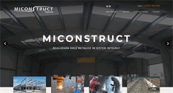 Desktop Screenshot of miconstruct.ro